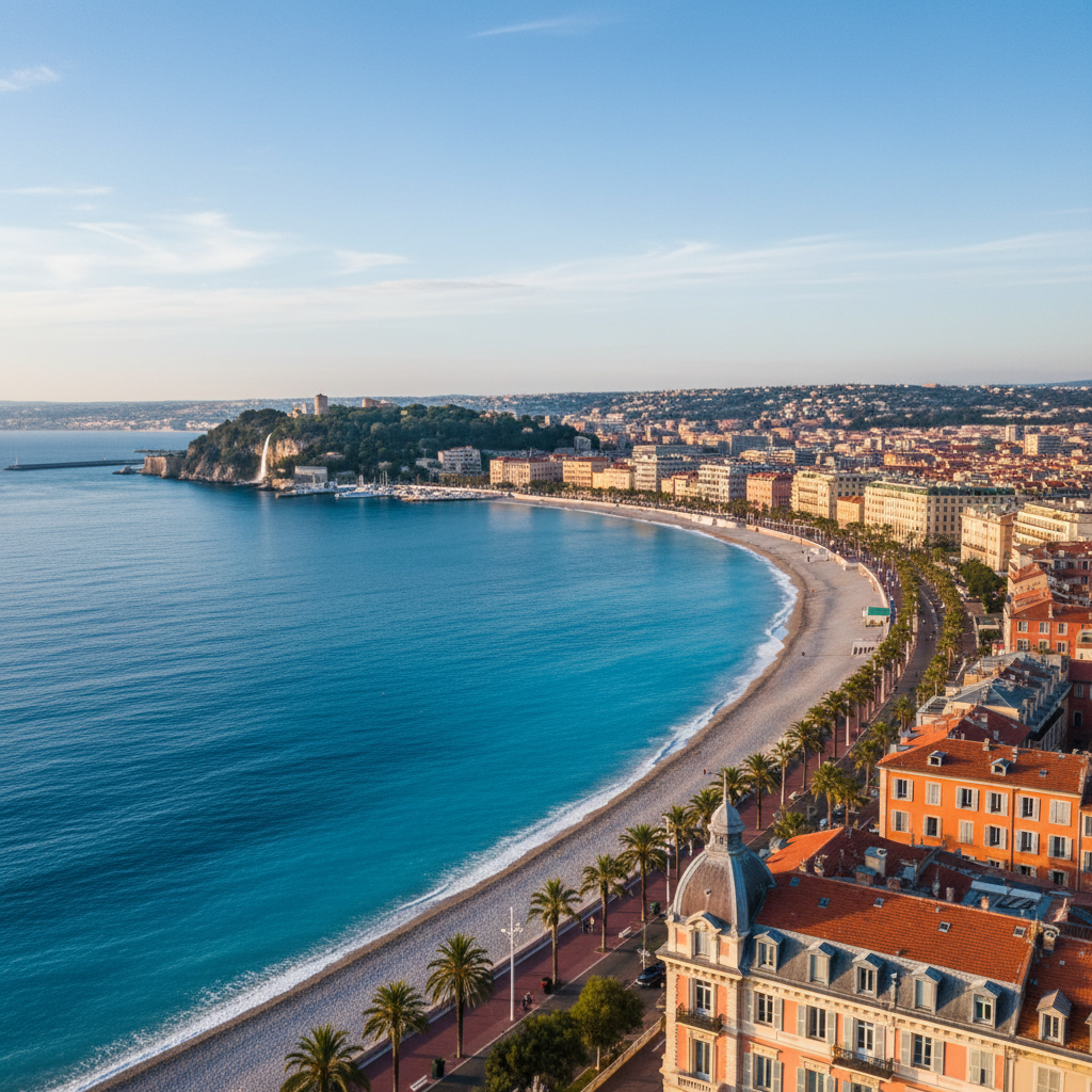 Service de Voiture Privée à Nice (NCE): Transferts Aéroport et Circuits en Ville avec Meet Transfer Global