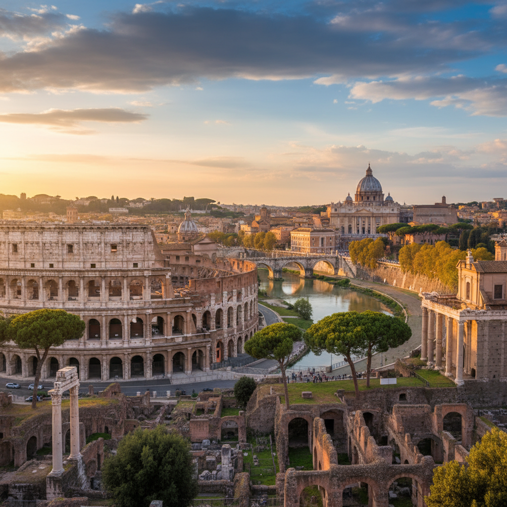 Unparalleled Luxury: Rome (FCO, CIA) Airport Transfer & Private Car Service with Meet Transfer Global